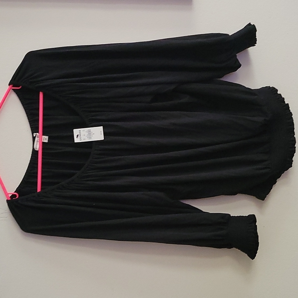 Express black blouse, size medium, never worn.